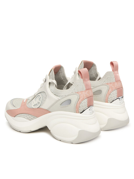 MICHAEL Michael Kors Снікерcи MICHAEL Michael Kors Zuma Knit Trainer 43S6ZUFS1D Рожевий
