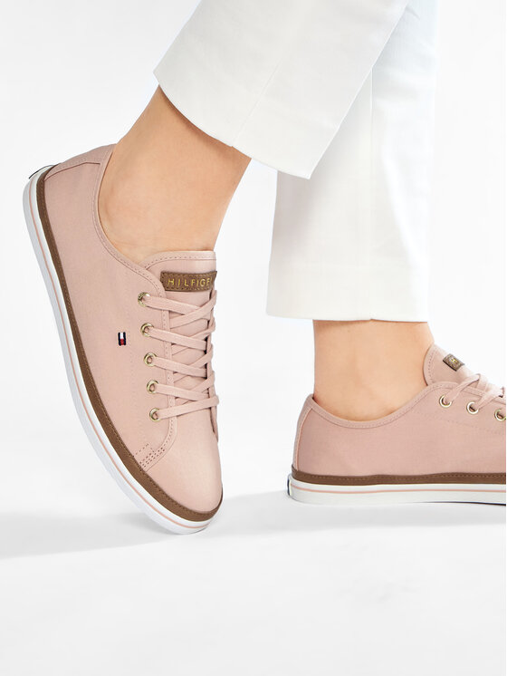 Tommy Hilfiger Tenisky Tommy Hilfiger Iconic Kesha Sneaker FW0FW02823 Růžová