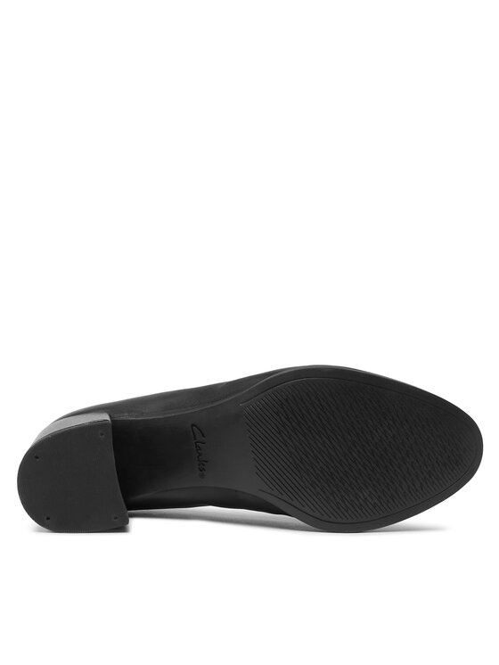 Clarks Туфлі Clarks Freva 55 Court 261709644 Чорний