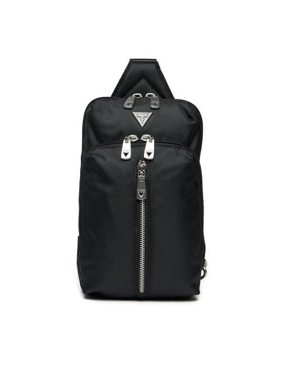 Guess Плоска сумка Guess Lugano HMLUHN P5117 Чорний