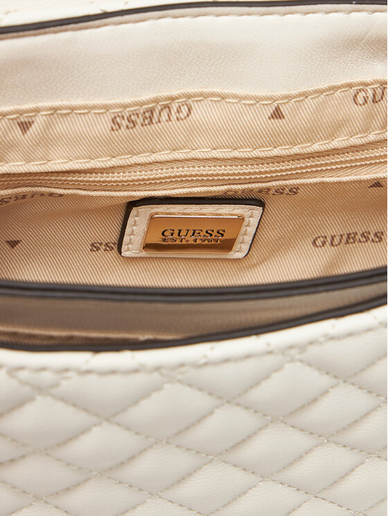 Guess Kabelka Guess Everlee Mini HWEG8 679780 Biela