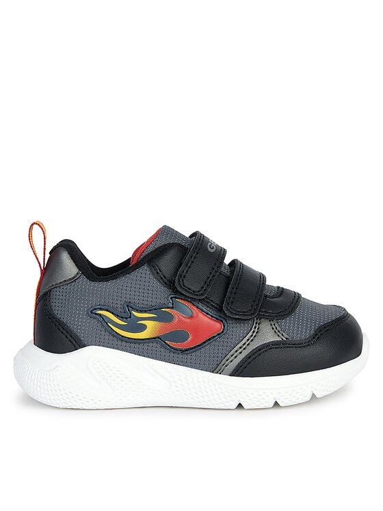 Geox Snīkeri Geox B Sprintye Boy B354UC 0FU54 C0048 M Melns
