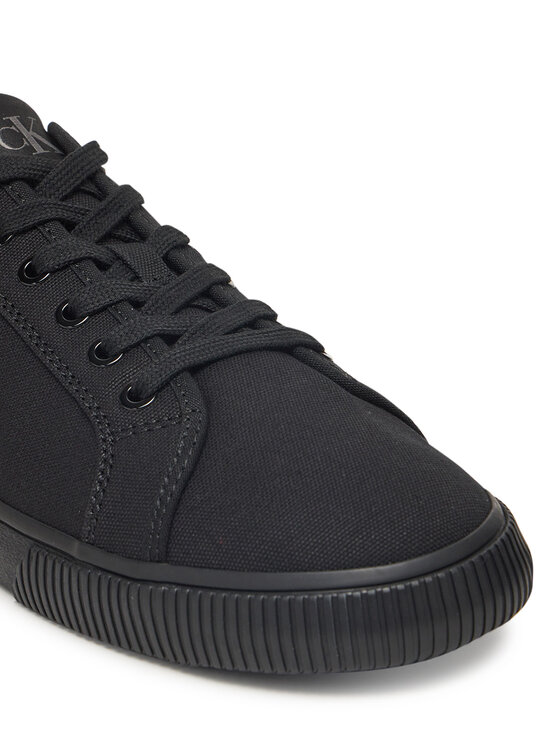 Calvin Klein Jeans Teniszcipő Calvin Klein Jeans Ess Vulc Low Mg Canvas YM0YM01209 Fekete