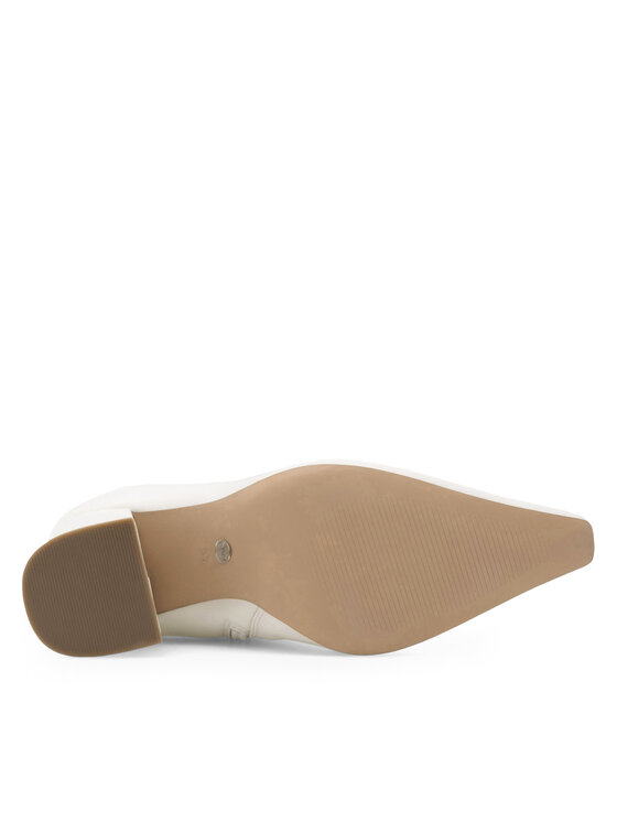 Nine West Polokozačky Nine West SAAMEN SJ1453-1 Bílá