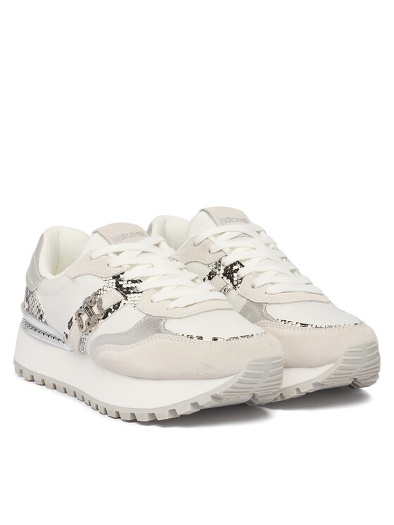 Just Cavalli Снікерcи Just Cavalli 80RA3SJ2 ZSE68 Сірий