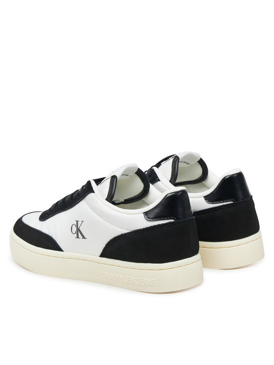 Calvin Klein Jeans Sneakers Calvin Klein Jeans Classic Cupsole Mix In YW0YW01767 Alb