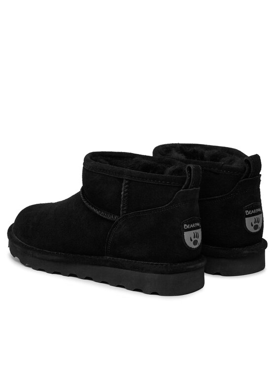 Bearpaw Snehule Bearpaw Shorty 2860W Čierna