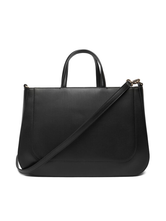 Tommy Hilfiger Bolso Tommy Hilfiger Th Glam Satchel AW0AW18145 Negro