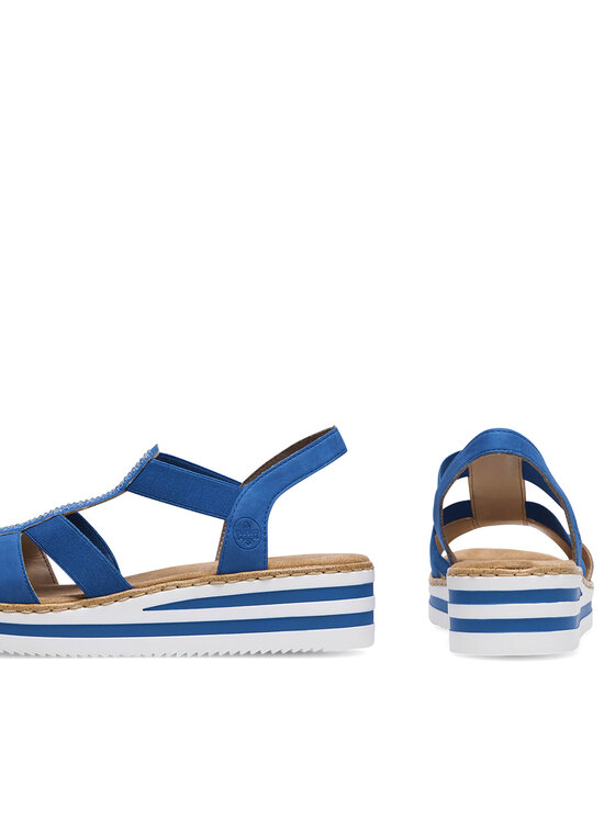 Rieker Sandali Rieker V0209-14 Blu