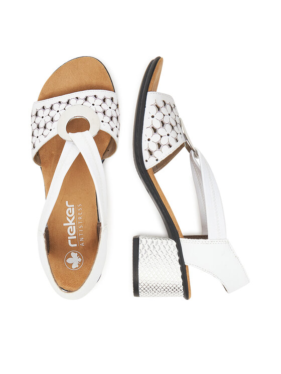 Rieker Sandali Rieker 64677-80 Bela