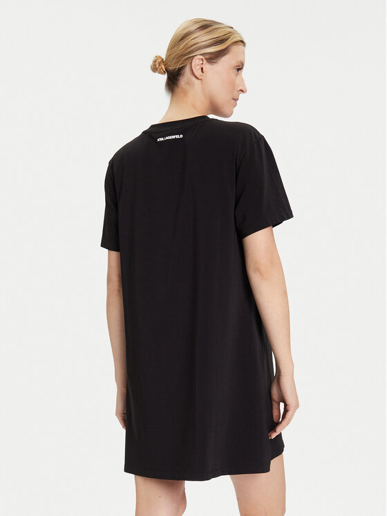 KARL LAGERFELD KARL LAGERFELD Camisón A3W45007 Negro Regular Fit