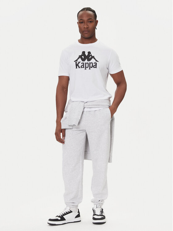 Kappa Kappa Camiseta Authentic 361N6QW Blanco Regular Fit