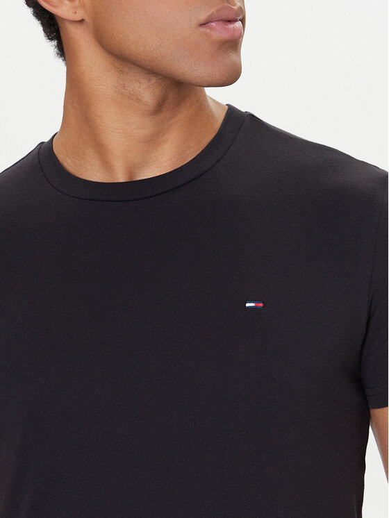 Tommy Jeans Tommy Jeans Conjunto de camisetas DM0DM20687 Negro Slim Fit