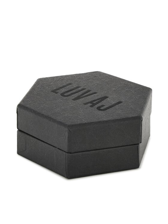 Luv AJ Sada náhrdelníků Luv AJ Stellar Bezel Charm Necklace Set HOL22-N-SBCN-G Zlatá