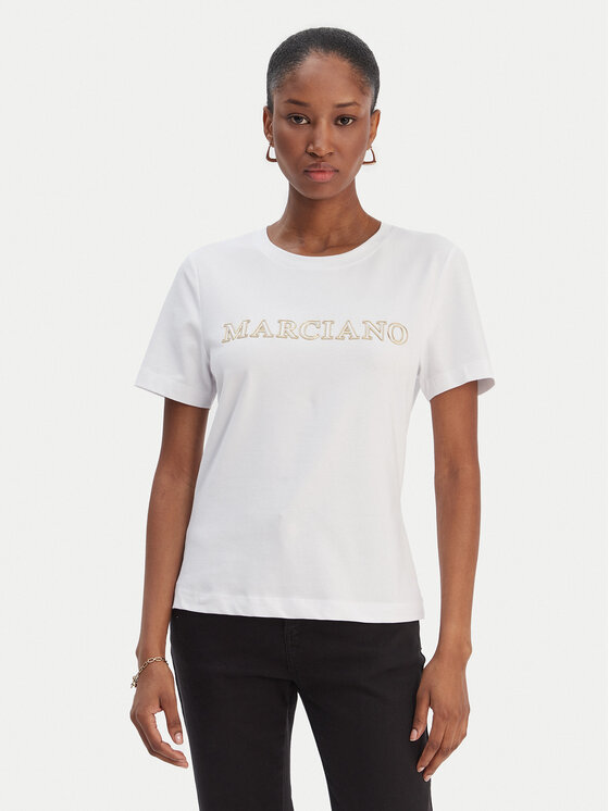 Marciano Guess Marciano Guess Camiseta 6RGI04 6008A Blanco Regular Fit