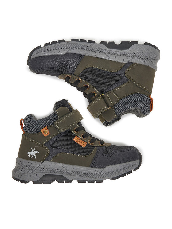 Beverly Hills Polo Club Kotníková obuv Beverly Hills Polo Club EO-BHPC-371-005 Khaki