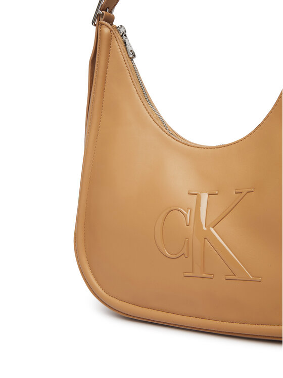 Calvin Klein Bolso Calvin Klein Bold Ck Crescent LV04F3427G Beis