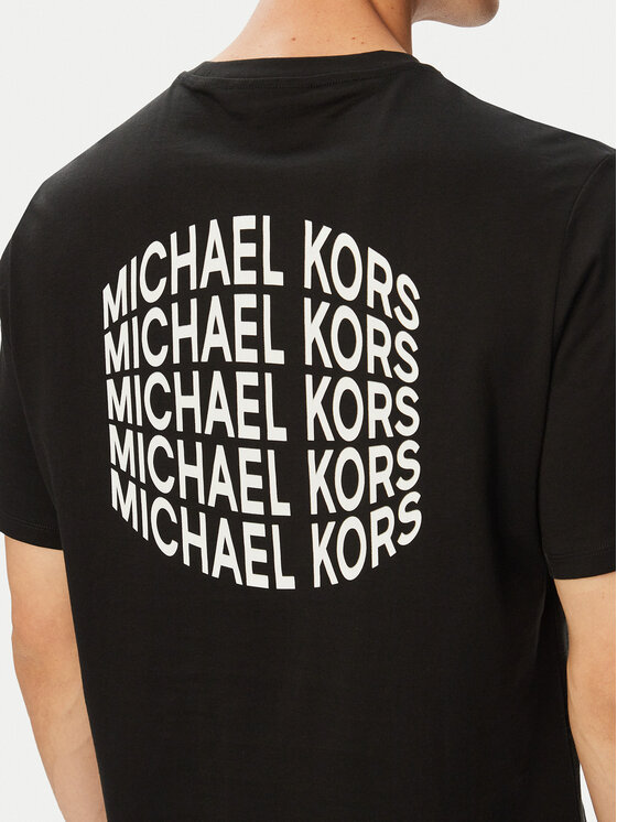 MICHAEL Michael Kors MICHAEL Michael Kors Camiseta CF6535WFV4 Negro Regular Fit