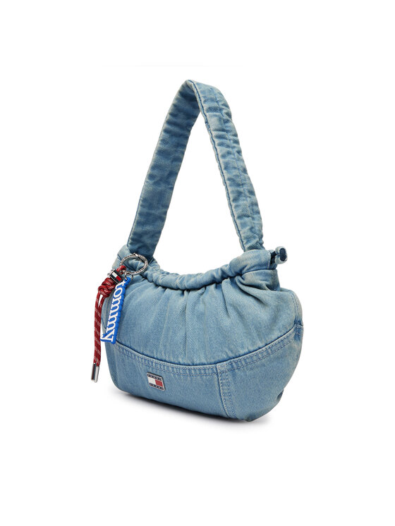 Tommy Jeans Táska Tommy Jeans Tjw Icon Charms Denim Shlder Bag AW0AW18883 Kék