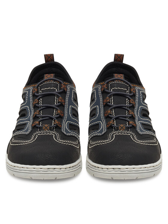 Rieker Polobotky Rieker 08665-14 Tmavomodrá