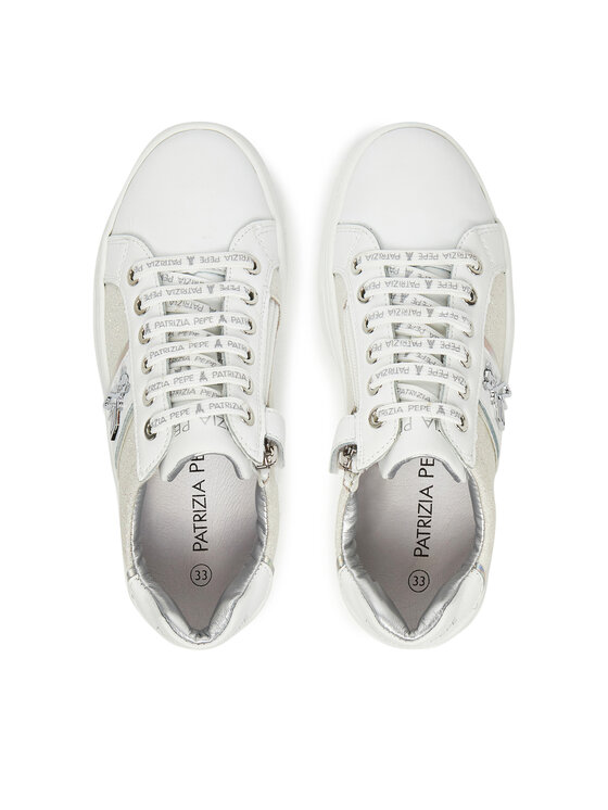Patrizia Pepe Sneakersy Patrizia Pepe PPJ301.30 S Bílá
