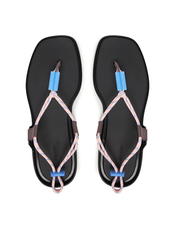 Calvin Klein Sandali Calvin Klein Beach Sandal Rope Pu 2 HW0HW02967 Multicolore