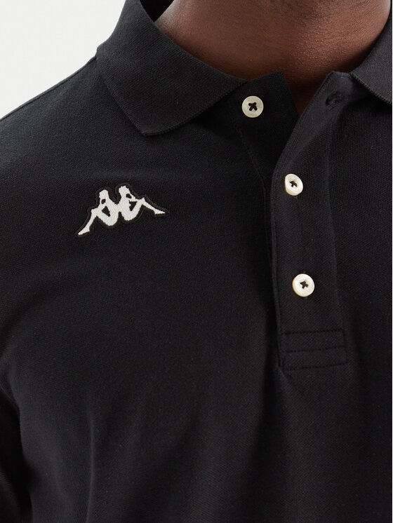 Kappa Kappa Polo Logo Sharas Mss 302B3D0 Negro Regular Fit