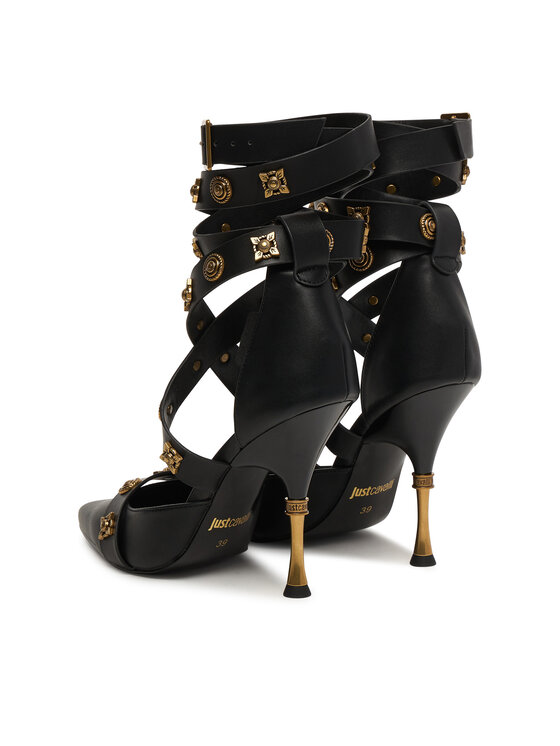 Just Cavalli Augstpapēžu kurpes Just Cavalli 81RA3S43 ZSE94 Melns