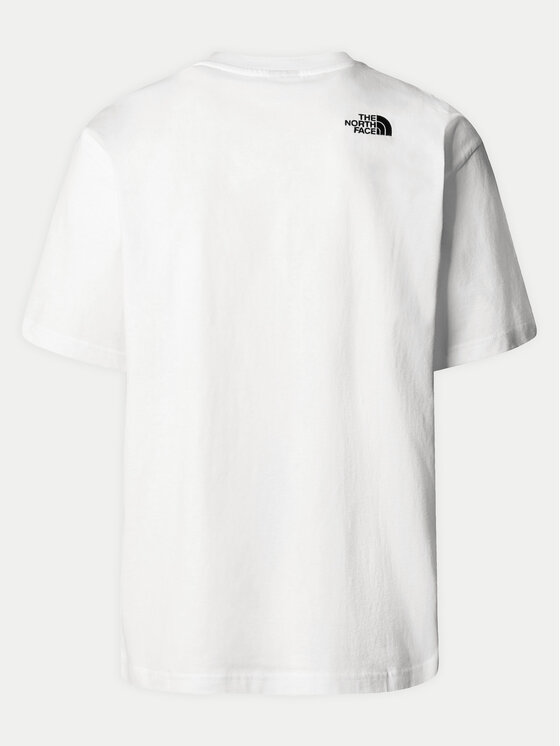 The North Face The North Face Camiseta Simple Dome NF0A87NR Blanco Oversize