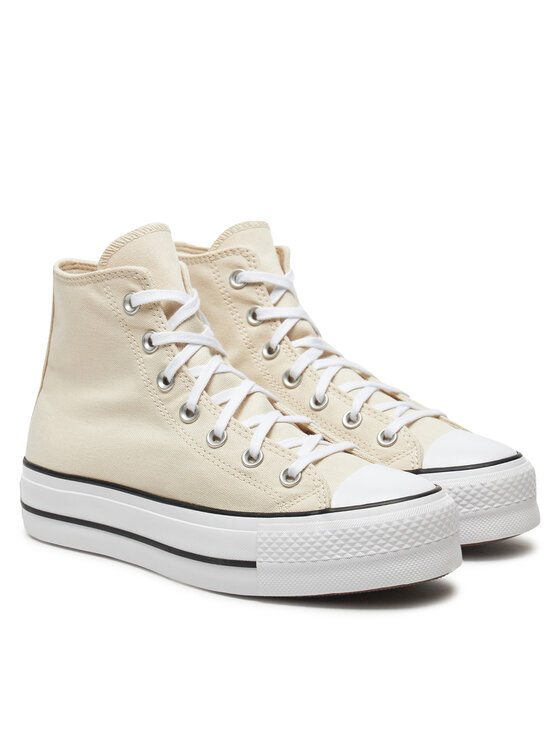 Converse Sportbačiai Converse Chuck Taylor All Star Lift Platform HI A08214C Smėlio