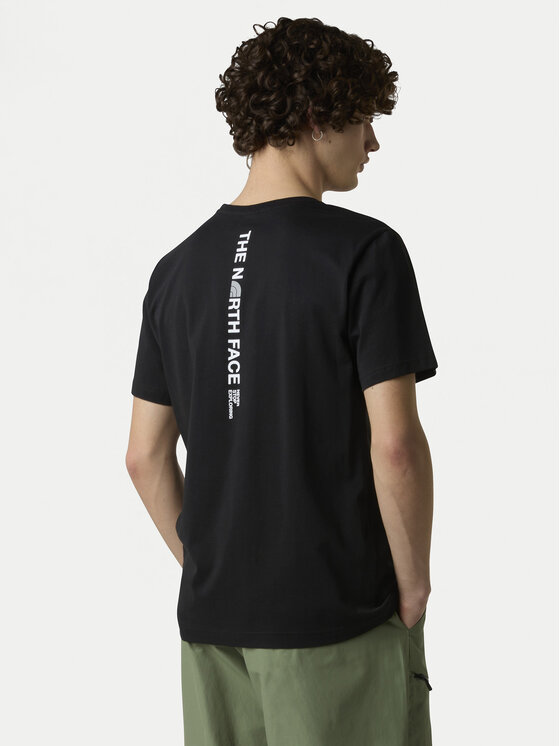The North Face The North Face Camiseta Vertical NF0A8EE7 Negro Regular Fit