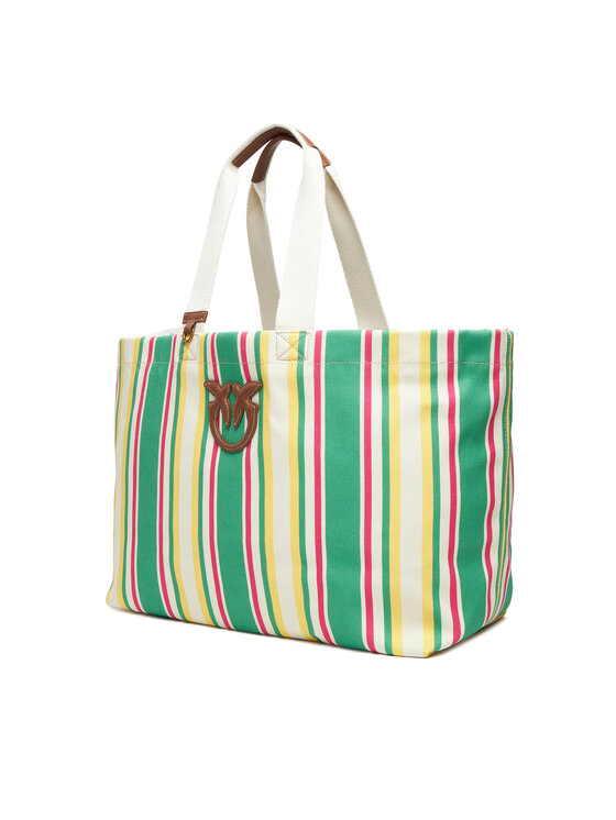 PINKO Сумка PINKO Shopping Bag Extra PE 25 PLTT 104754 A2G5 Зелений