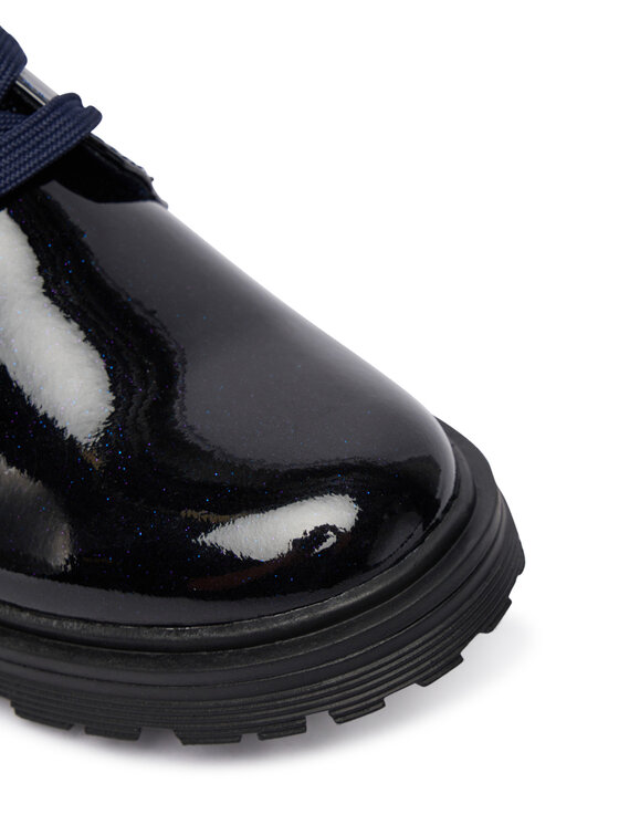 Tommy Hilfiger Auliniai batai Tommy Hilfiger Lace-Up Bootie T1A5-34005-1237 S Tamsiai mėlyna