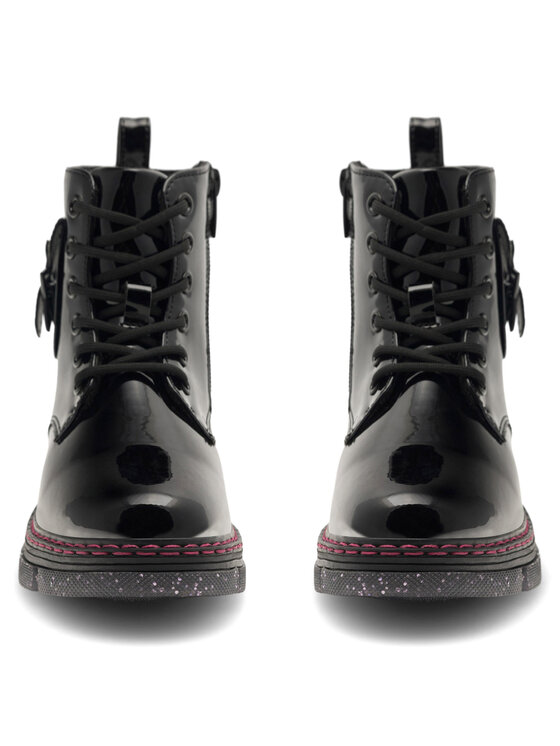 Nelli Blu Trapper stila apavi Nelli Blu CM230103-8 Melns