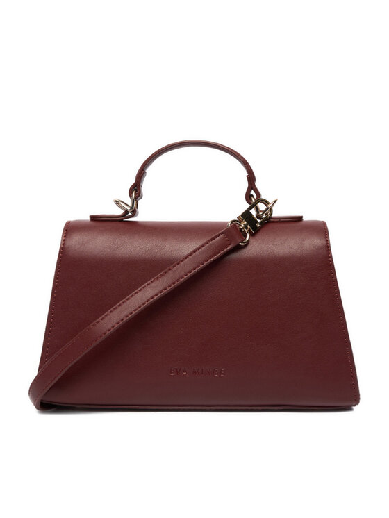 Eva Minge Ročna torba Eva Minge EO-AMAIA-KY160-3 Bordo rdeča