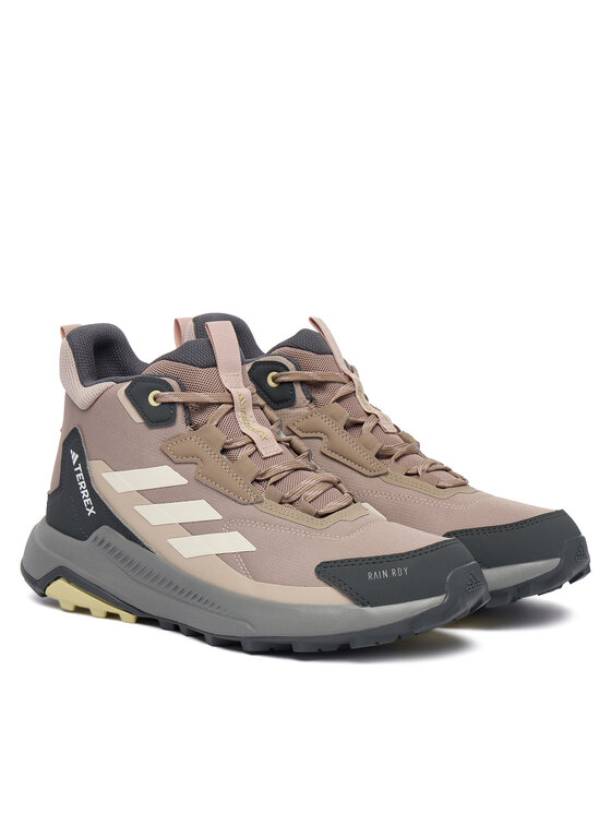 adidas Bakancs adidas Terrex Anylander Mid Rain.Rdy Hiking Shoes KJ0866 Barna