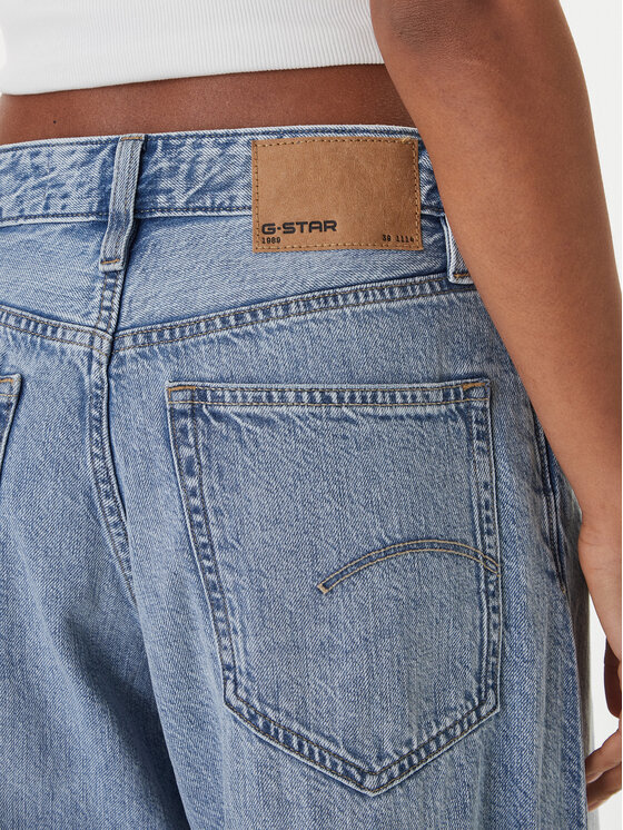 G-STAR G-Star Raw Farmer Roxx D28394-D536 Kék Wide Leg