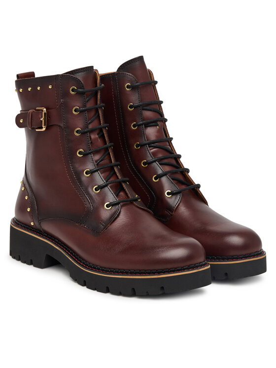 Pikolinos Schnürschuhe Pikolinos Vicar W6S-8702 Dunkelbraun