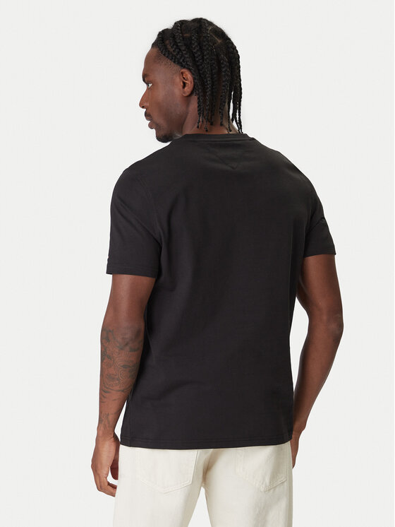 Tommy Hilfiger Tommy Hilfiger Camiseta Modern Ath Graphic MW0MW41471 Negro Regular Fit