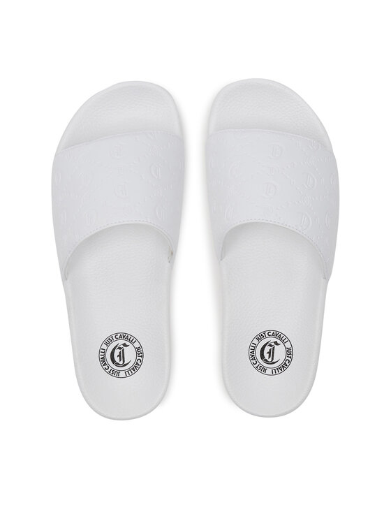Just Cavalli Шльопанці Just Cavalli 78RA3SZ5 ZSC31 Білий
