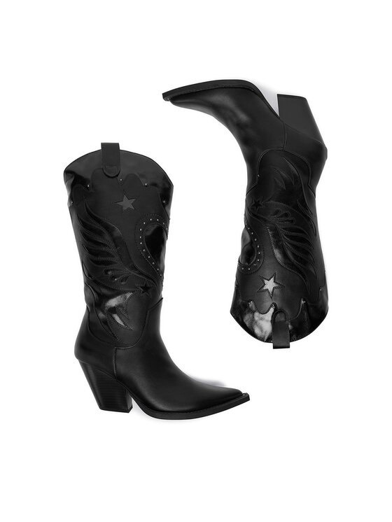 DeeZee Ковбойські чоботи DeeZee W3LH170101 Чорний