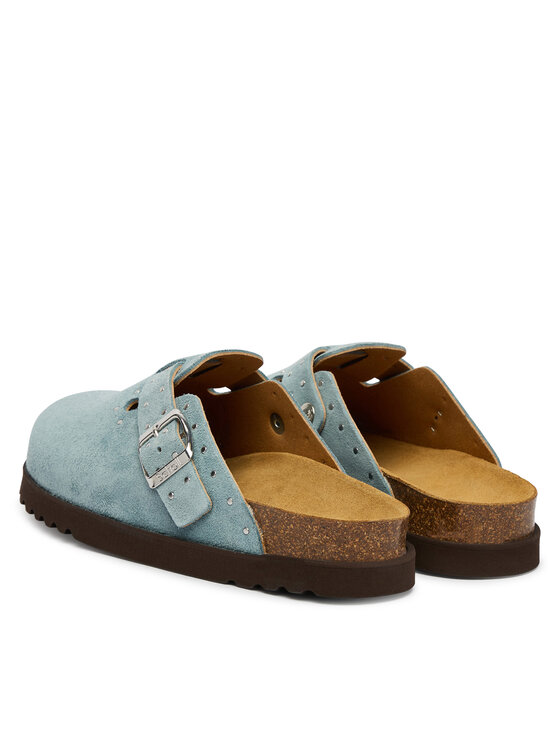 Scholl Шльопанці Scholl Beatriz Clog F00715 Голубий