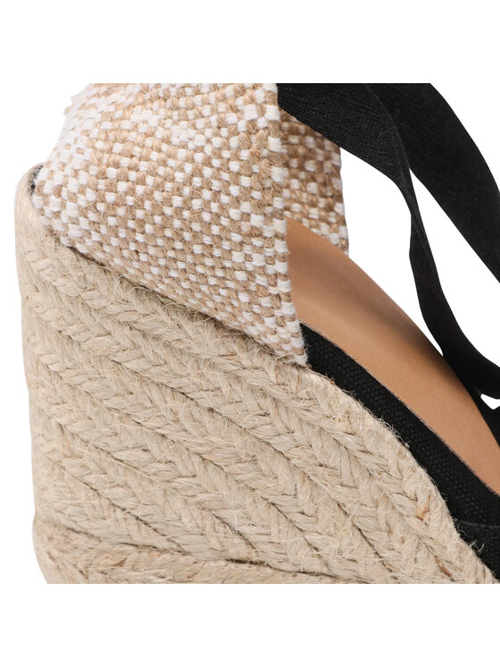 Castañer Espadrilky Castañer Carina/8/001 020962-100 Černá