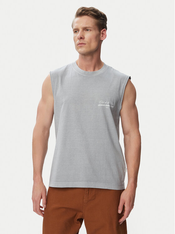 Jack & Jones Jack & Jones Camiseta sin mangas Cassis 12295076 Azul claro Regular Fit