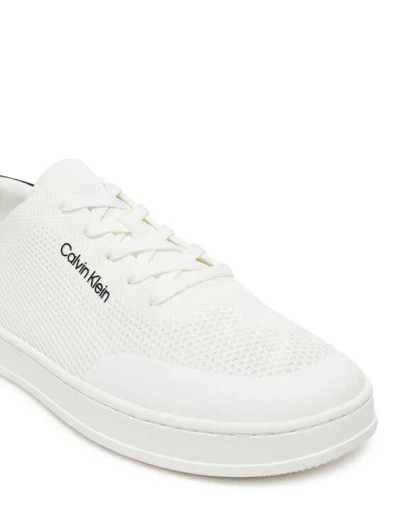 Calvin Klein Sneakers Calvin Klein Low Top Lace Up Knit HM0HM01726 Alb