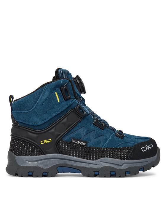 CMP Трекінгові черевики CMP Kids Kiruna Mid Fitgo Fleece Wp 3Q57894 Голубий