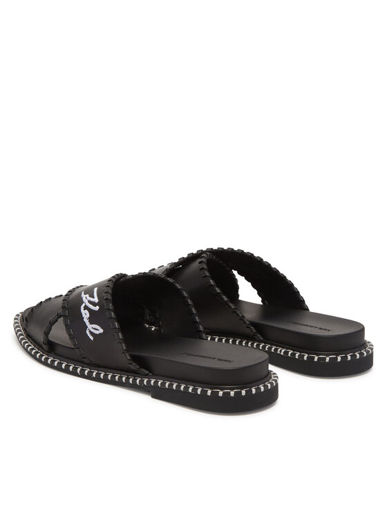 KARL LAGERFELD Шльопанці KARL LAGERFELD Kleo KL81372 Чорний