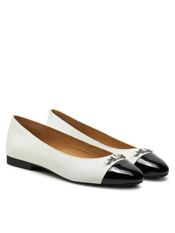 MICHAEL Michael Kors Balerinke MICHAEL Michael Kors Rebecca Flex Ballet 40F4RBFP1L Bijela