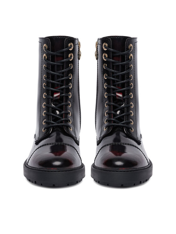 U.S. Polo Assn. Kotníková obuv U.S. Polo Assn. EO-MARZIA001W/GL1 Bordó