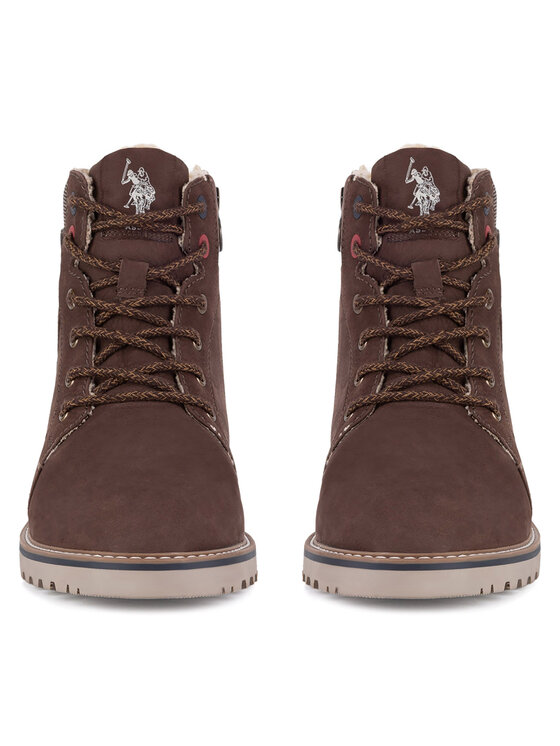 U.S. Polo Assn. Ορειβατικά παπούτσια U.S. Polo Assn. POLY001M/DLT1 Καφέ